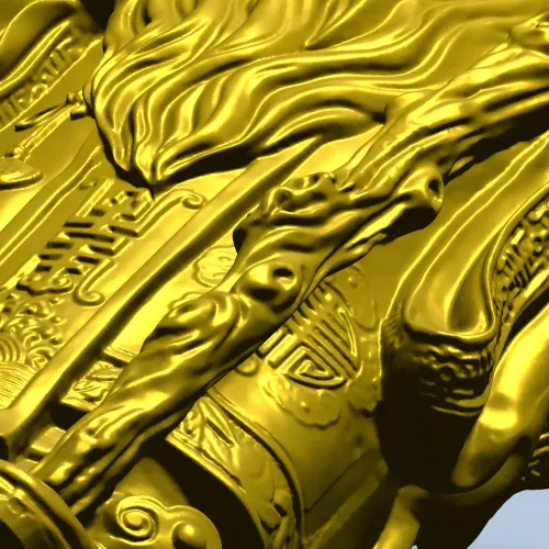 Мудрец долголетия - 3D модель STL для ЧПУ