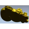 Laughing Buddha 3D Model STL for CNC Milling and Wood Carving