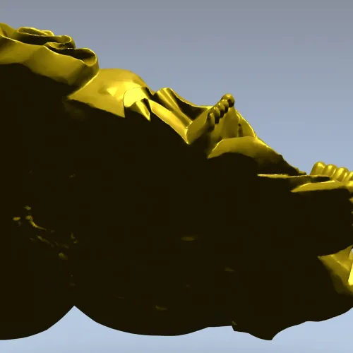 Laughing Buddha 3D Model STL for CNC Milling and Wood Carving