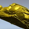Laughing Buddha 3D Model STL for CNC Milling