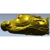Laughing Buddha 3D Model STL for CNC Milling