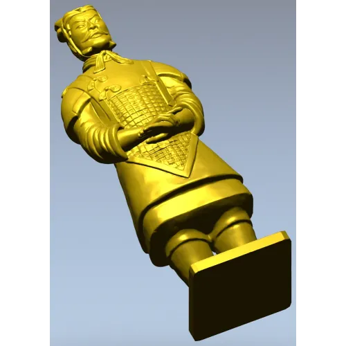 3D модель "Ваджовый страж" - теракотовый воин (STL) для ЧПУ