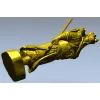 Статуэтка рыцаря с копьём - 3D модель STL для ЧПУ