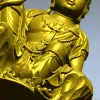 3D модель Гуаньинь - статуэтка на лотосе (STL)