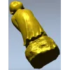 Статуэтка юного монаха - 3D модель в формате STL для ЧПУ