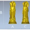 Статуэтка Гуаньинь - 3D модель STL для ЧПУ