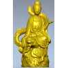 Гуаньинь на драконе - STL модель для ЧПУ