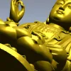 Гуаньинь на лотосе - 3D модель STL для ЧПУ
