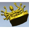 Многорукая Гуаньинь - детализированная 3D модель в формате STL
