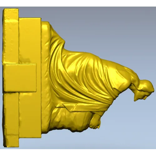 Кронштейн "Склонённая фигура" - 3D модель STL для ЧПУ