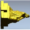 Кронштейн "Склонённая фигура" - 3D модель STL для ЧПУ