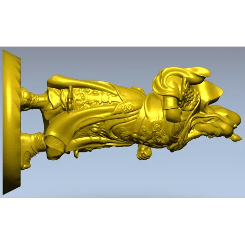 Мудрый старец в мантии - 3D модель STL для ЧПУ
