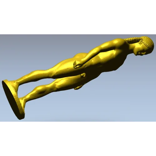 Античный юноша - 3D модель STL для ЧПУ