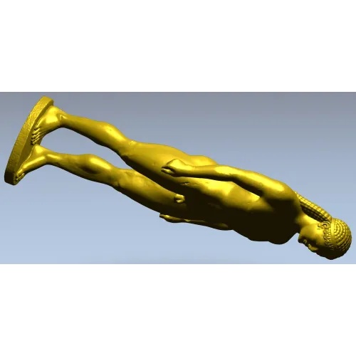 Античный юноша - 3D модель STL для ЧПУ