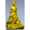 Нимфа на камне - 3D модель STL для ЧПУ
