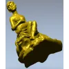 Нимфа на камне - 3D модель STL для ЧПУ