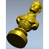 3D модель "Владыка Нила" - бюст фараона в формате STL