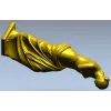 Драпированная классическая статуэтка STL для ЧПУ