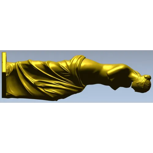 Драпированная классическая статуэтка STL для ЧПУ