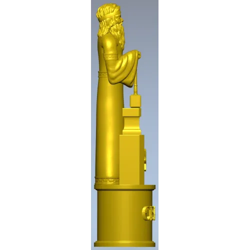 Статуэтка Сварог - 3D модель STL для ЧПУ