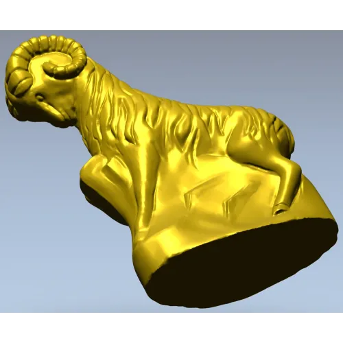 Статуэтка овна для ЧПУ - 3D модель в формате STL