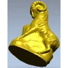 Статуэтка овна для ЧПУ - 3D модель в формате STL