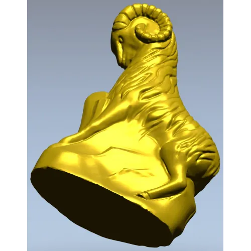 Статуэтка овна для ЧПУ - 3D модель в формате STL