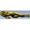 Рельефная 3D модель "Лежащая нимфа" в формате STL для ЧПУ