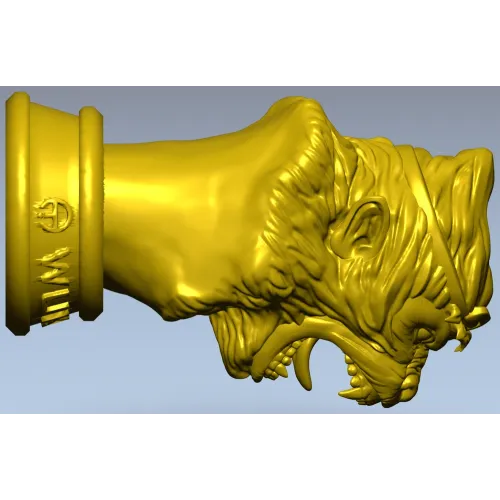 Голова Обезьяньего Владыки - 3D модель STL для ЧПУ