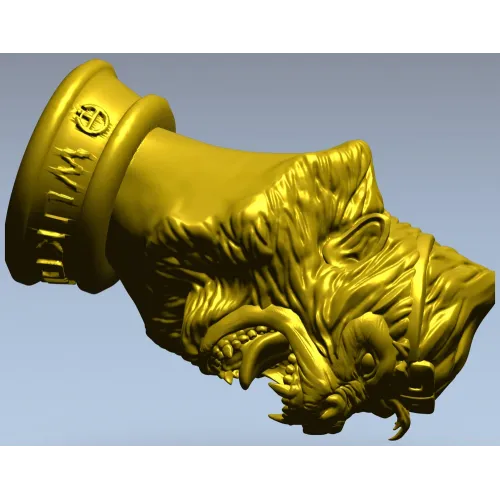 Голова Обезьяньего Владыки - 3D модель STL для ЧПУ