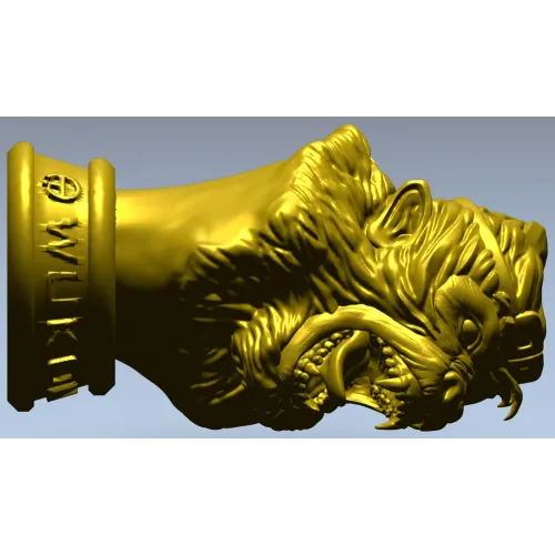 Голова Обезьяньего Владыки - 3D модель STL для ЧПУ