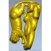 3D модель "Тигр и нимфа" в формате STL для ЧПУ