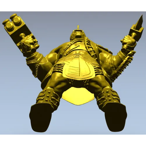 Вождь Грома - 3D модель STL для ЧПУ