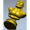 3D модель бюста циклопа - STL файл для ЧПУ