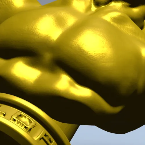 3D модель бюста циклопа - STL файл для ЧПУ