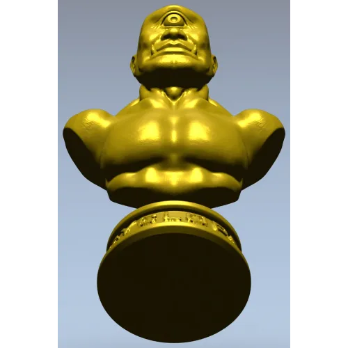 3D модель бюста циклопа - STL файл для ЧПУ