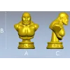 3D модель бюста циклопа - STL файл для ЧПУ