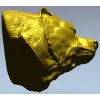 Медвежья голова - 3D модель STL для ЧПУ