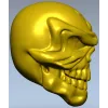 Череп-усмешка - 3D модель STL для ЧПУ
