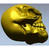 Череп-усмешка - 3D модель STL для ЧПУ