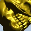 Череп-усмешка - 3D модель STL для ЧПУ