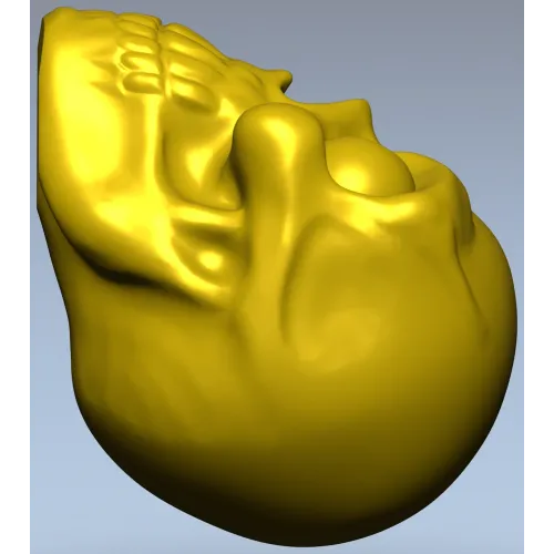 Глазастый череп - 3D модель STL для ЧПУ