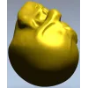 Глазастый череп - 3D модель STL для ЧПУ