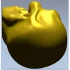 Глазастый череп - 3D модель STL для ЧПУ