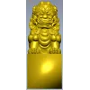 Фу-льонг - 3D модель STL для ЧПУ (статуетка на постаменте)