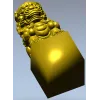 Фу-льонг - 3D модель STL для ЧПУ (статуетка на постаменте)