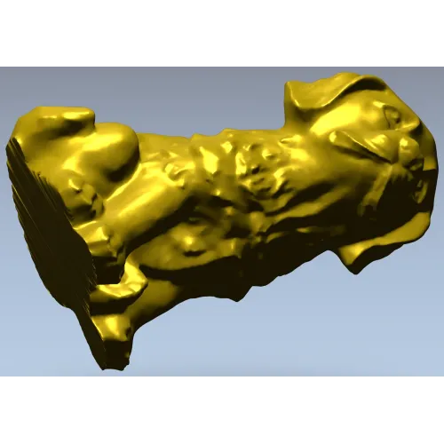 Спящий щенок - 3D модель в формате STL для ЧПУ