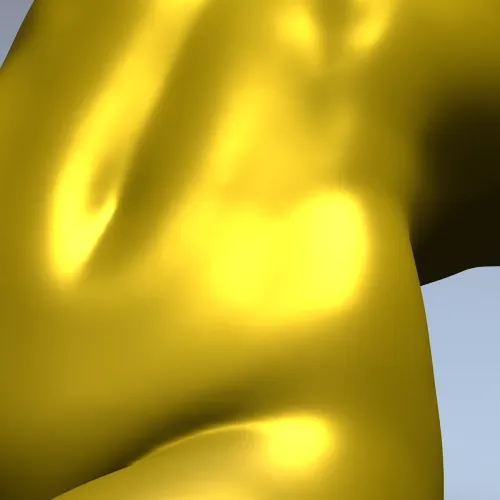 Живой торс - 3D модель женского торса в формате STL для ЧПУ