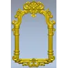 Барочная декоративная рама для ЧПУ - STL модель