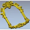 Барочная декоративная рама для ЧПУ - STL модель